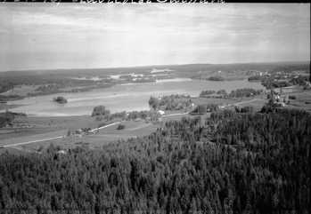 Ilmavalokuva Suinulasta 1957