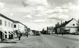 Jämsän Keskuskatu 1960-luvun vaihteessa