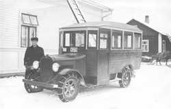 Emil Latosen linja-auto 1920-luvulla