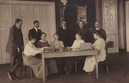Jämsän yhteiskoulun opettajia 1920-luvulla