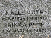 Sotilas Ruthin muistomerkki, kaiverrus