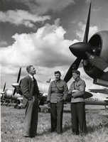 Vihuri and test pilots 1956