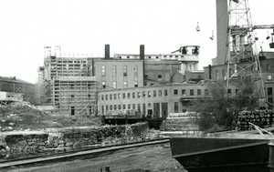 The pulp mill boiler room was extended in 1959 - 1960.