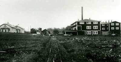 The Vitikkala sawmill in the early 1900s. Photo from Anna Salonen’s collection.