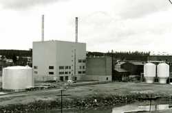 The evaporation and incineration plant for lye effluent was completed in 1969.