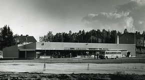 Jämsän linja-autoasema 1963