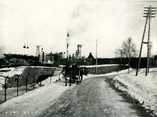   The company timber store on the Jämsä road in 1938. Photo: Foto Roos.