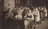Tuntematon,  (c) Jämsän yhteiskoulu,  Jämsän yhteiskoulun koululaisia vuonna 1919
