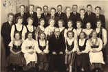 Tuntematon,  (c) Jämsän yhteiskoulu,  Jämsän yhteiskoulun V A vuonna 1952