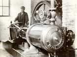   The Golzern steam engine at Hovilanhaara paper mill