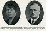  (c) UPM-Kymmene Oyj,  Walden Rudolf ja Anni (o.s. Konkola) hopeahääpäivä 16.6.1931